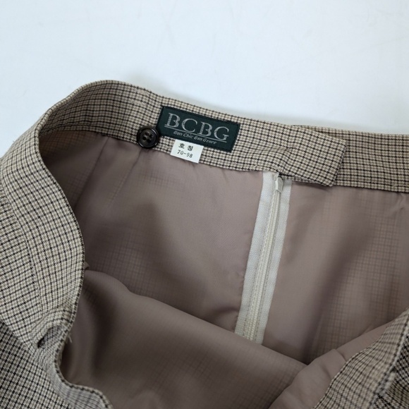 *Free with Purchase* Plaid Pleated Mini Skirt Lined High Waist Rise - Picture 5 of 8